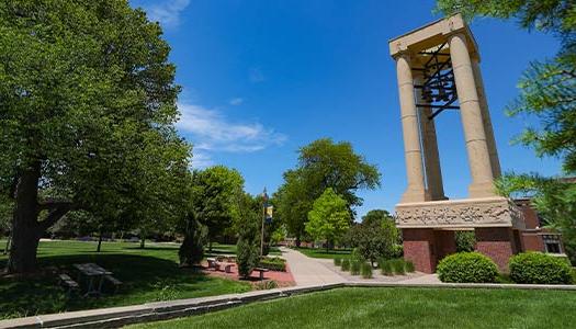 unk bell tower on a sunny day